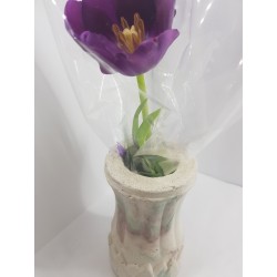 Vase Flower vase Concrete flower vase Handmade Exclusive flower vase