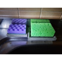 Sponge holder Kitchen Sponge Holder Concrete sponge holder Sponge holder in the sink Sponge holder for the kitchen