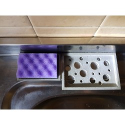 Sponge holder Kitchen Sponge Holder Concrete sponge holder Sponge holder in the sink Sponge holder for the kitchen