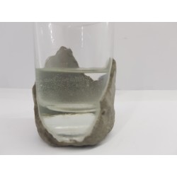 Shot glass Shot glass for vodka Shot glass for tequila Rum shot glass Handmade Concrete Concrete and glass Loft