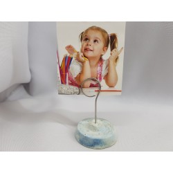 Photo holders Concrete photo holders Handmade Photo holder Stand for photos Stand for photos handmade