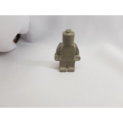 Figurine similar to Lego Concrete man similar to Lego Figurine of a robot similar to Lego Handmade Concrete