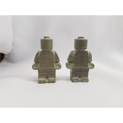 Figurine similar to Lego Concrete man similar to Lego Figurine of a robot similar to Lego Handmade Concrete