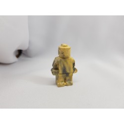 Figurine similar to Lego Concrete man similar to Lego Figurine of a robot similar to Lego Handmade Concrete