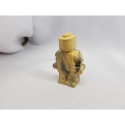 Figurine similar to Lego Concrete man similar to Lego Figurine of a robot similar to Lego Handmade Concrete