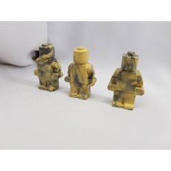 Figurine similar to Lego Concrete man similar to Lego Figurine of a robot similar to Lego Handmade Concrete