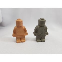 Figures similar to Lego Concrete man similar to Lego Figures of a robot similar to Lego Handmade Concrete