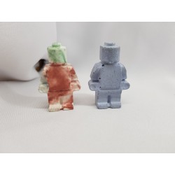 Figures similar to Lego Concrete man similar to Lego Figures of a robot similar to Lego Handmade Concrete