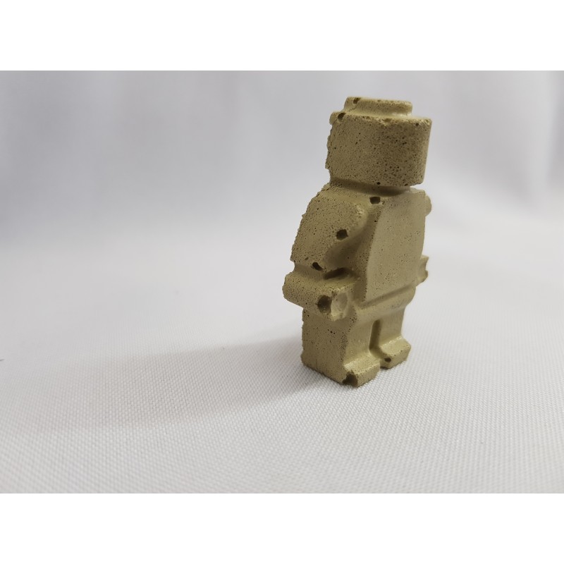 Figures similar to Lego Concrete man similar to Lego Figures of a robot similar to Lego Handmade Concrete