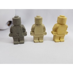 Figures similar to Lego Concrete man similar to Lego Figures of a robot similar to Lego Handmade Concrete