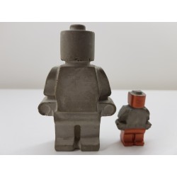 Figures similar to Lego Concrete man similar to Lego Figures of a robot similar to Lego Handmade Concrete