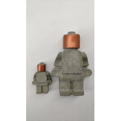 Figures similar to Lego Concrete man similar to Lego Figures of a robot similar to Lego Handmade Concrete