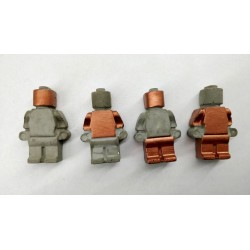 Figures similar to Lego Concrete man similar to Lego Figures of a robot similar to Lego Handmade Concrete