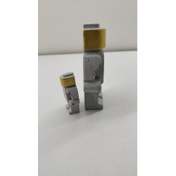 Figures similar to Lego Concrete man similar to Lego Figures of a robot similar to Lego Handmade Concrete