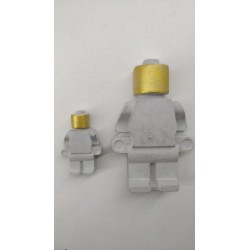 Figures similar to Lego Concrete man similar to Lego Figures of a robot similar to Lego Handmade Concrete