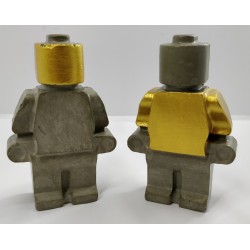 Figures similar to Lego Concrete man similar to Lego Figures of a robot similar to Lego Handmade Concrete