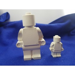 Figures similar to Lego Concrete man similar to Lego Figures of a robot similar to Lego Handmade Concrete