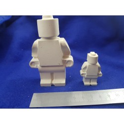 Figures similar to Lego Concrete man similar to Lego Figures of a robot similar to Lego Handmade Concrete