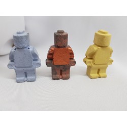 Figures similar to Lego Concrete man similar to Lego Figures of a robot similar to Lego Handmade Concrete