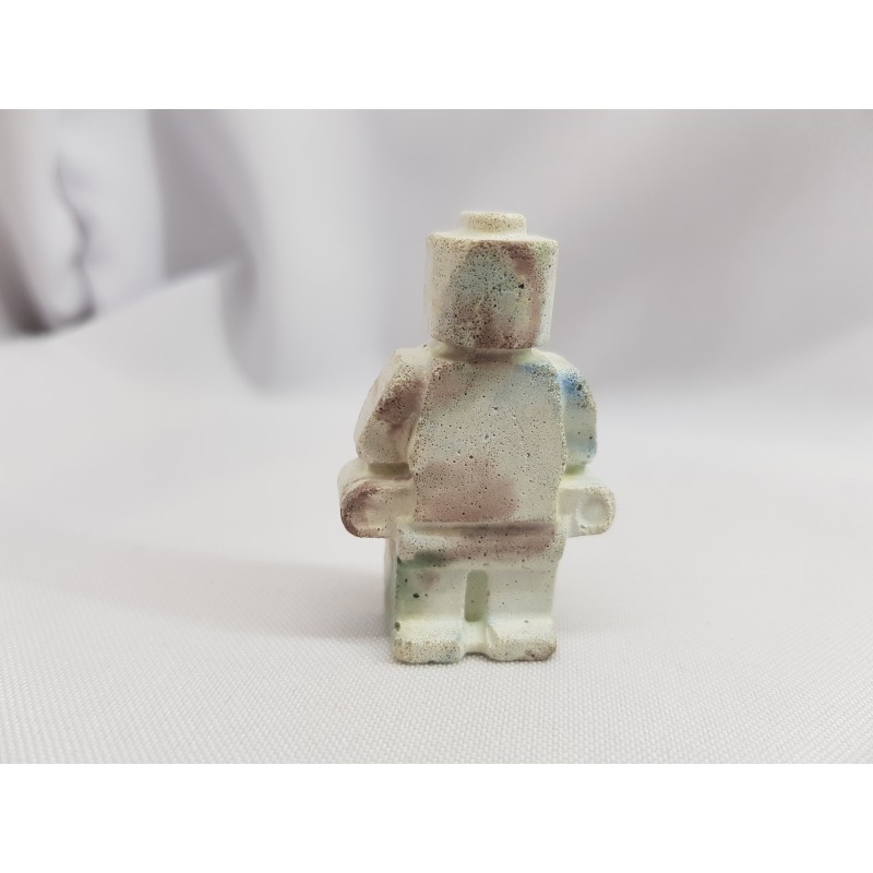 Figures similar to Lego Concrete man similar to Lego Figures of a robot similar to Lego Handmade Concrete