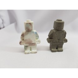 Figures similar to Lego Concrete man similar to Lego Figures of a robot similar to Lego Handmade Concrete