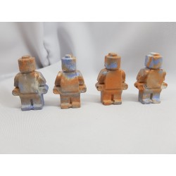 Figures similar to Lego Concrete man similar to Lego Figures of a robot similar to Lego Handmade Concrete