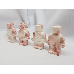 Figures similar to Lego Concrete man similar to Lego Figures of a robot similar to Lego Handmade Concrete