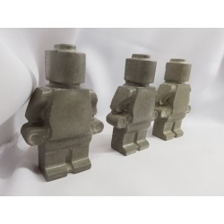 Figures similar to Lego Concrete man similar to Lego Figures of a robot similar to Lego Handmade Concrete