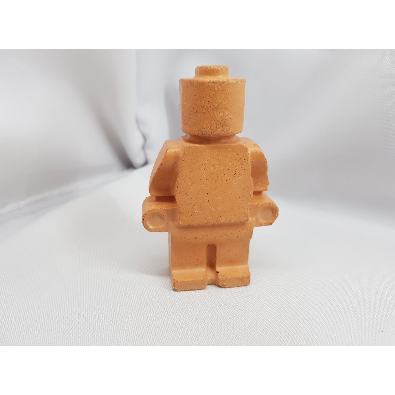 Figures similar to Lego Concrete man similar to Lego Figures of a robot similar to Lego Handmade Concrete