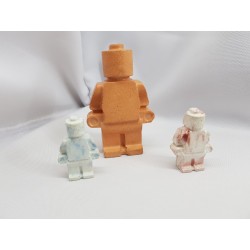 Figures similar to Lego Concrete man similar to Lego Figures of a robot similar to Lego Handmade Concrete