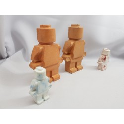 Figures similar to Lego Concrete man similar to Lego Figures of a robot similar to Lego Handmade Concrete