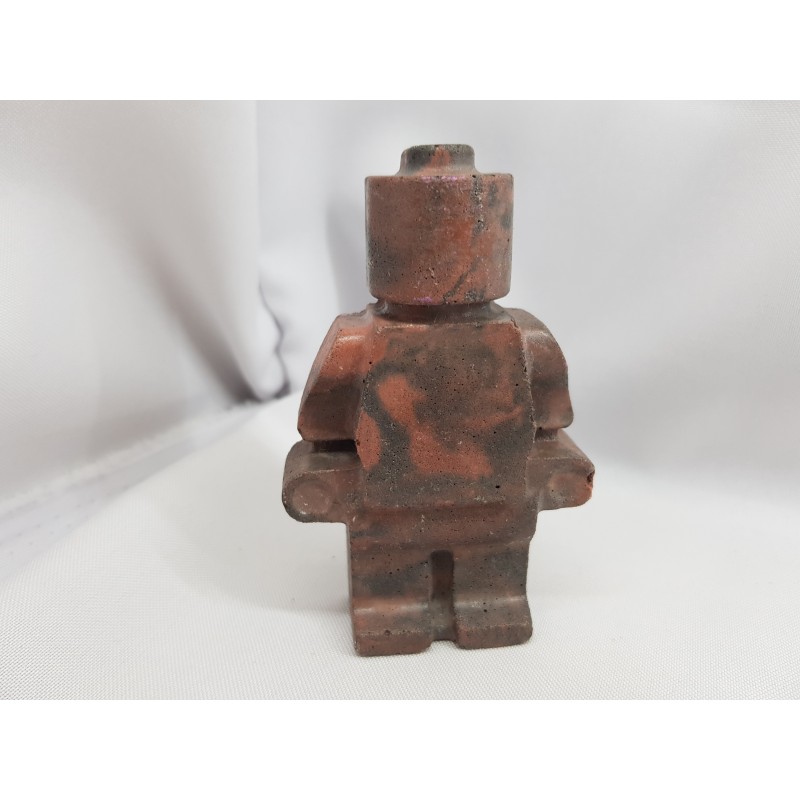 Figures similar to Lego Concrete man similar to Lego Figures of a robot similar to Lego Handmade Concrete