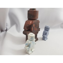 Figures similar to Lego Concrete man similar to Lego Figures of a robot similar to Lego Handmade Concrete