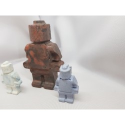 Figures similar to Lego Concrete man similar to Lego Figures of a robot similar to Lego Handmade Concrete