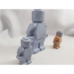 Figures similar to Lego Concrete man similar to Lego Figures of a robot similar to Lego Handmade Concrete