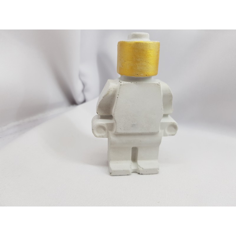 Figures similar to Lego Concrete man similar to Lego Figures of a robot similar to Lego Handmade Concrete