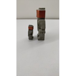 Figures similar to Lego Concrete man similar to Lego Figures of a robot similar to Lego Handmade Concrete