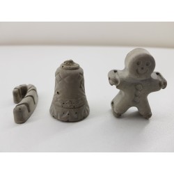 Gingerbread man Concrete Concrete gingerbread man Gingerbread man figures Handmade