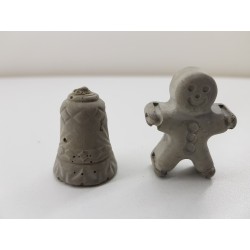 Gingerbread man Concrete Concrete gingerbread man Gingerbread man figures Handmade