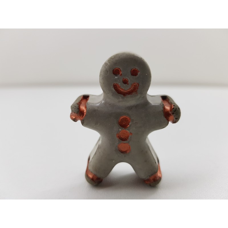 Gingerbread man Concrete Concrete gingerbread man Gingerbread man figures Handmade