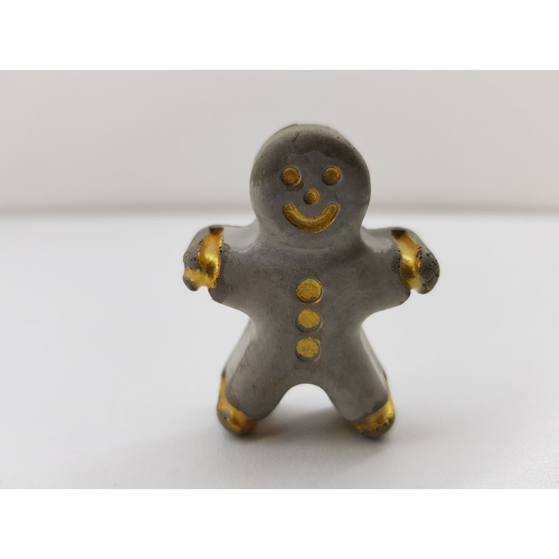 Gingerbread man Concrete Concrete gingerbread man Gingerbread man figures Handmade