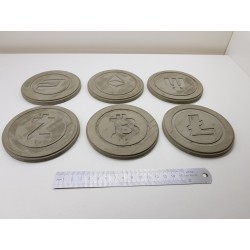 Bitcoin Concrete Bitcoin Coasters Coasters Bitcoin 
Coasters cryptocurrency