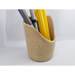 Pen holder The best pen holder Exclusive pen holder Concrete pen holder Unique pen holder Handmade pen holder Office pen holder