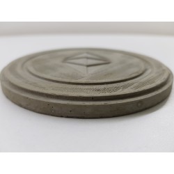 Ethereum Concrete Ethereum Coasters Handmade Coasters Ethereum Coasters cryptocurrency