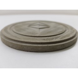 Ethereum Concrete Ethereum Coasters Handmade Coasters Ethereum Coasters cryptocurrency