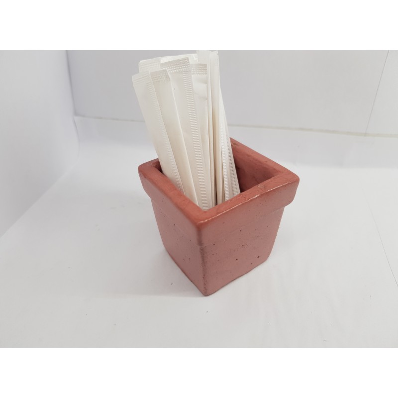 Concrete toothpick or match holder Rustic style Eco stand Bar organizer Kitchen appliance