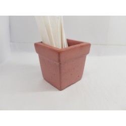 Concrete toothpick or match holder Rustic style Eco stand Bar organizer Kitchen appliance