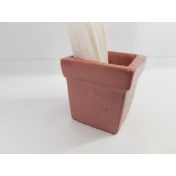 Concrete toothpick or match holder Rustic style Eco stand Bar organizer Kitchen appliance