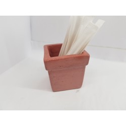 Concrete toothpick or match holder Rustic style Eco stand Bar organizer Kitchen appliance