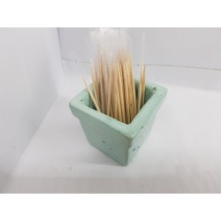 Concrete toothpick or match holder Rustic style Eco stand Bar organizer Kitchen appliance